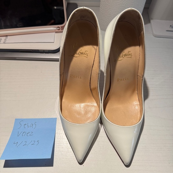 White So Kates Christian Louboutin - Picture 1 of 5